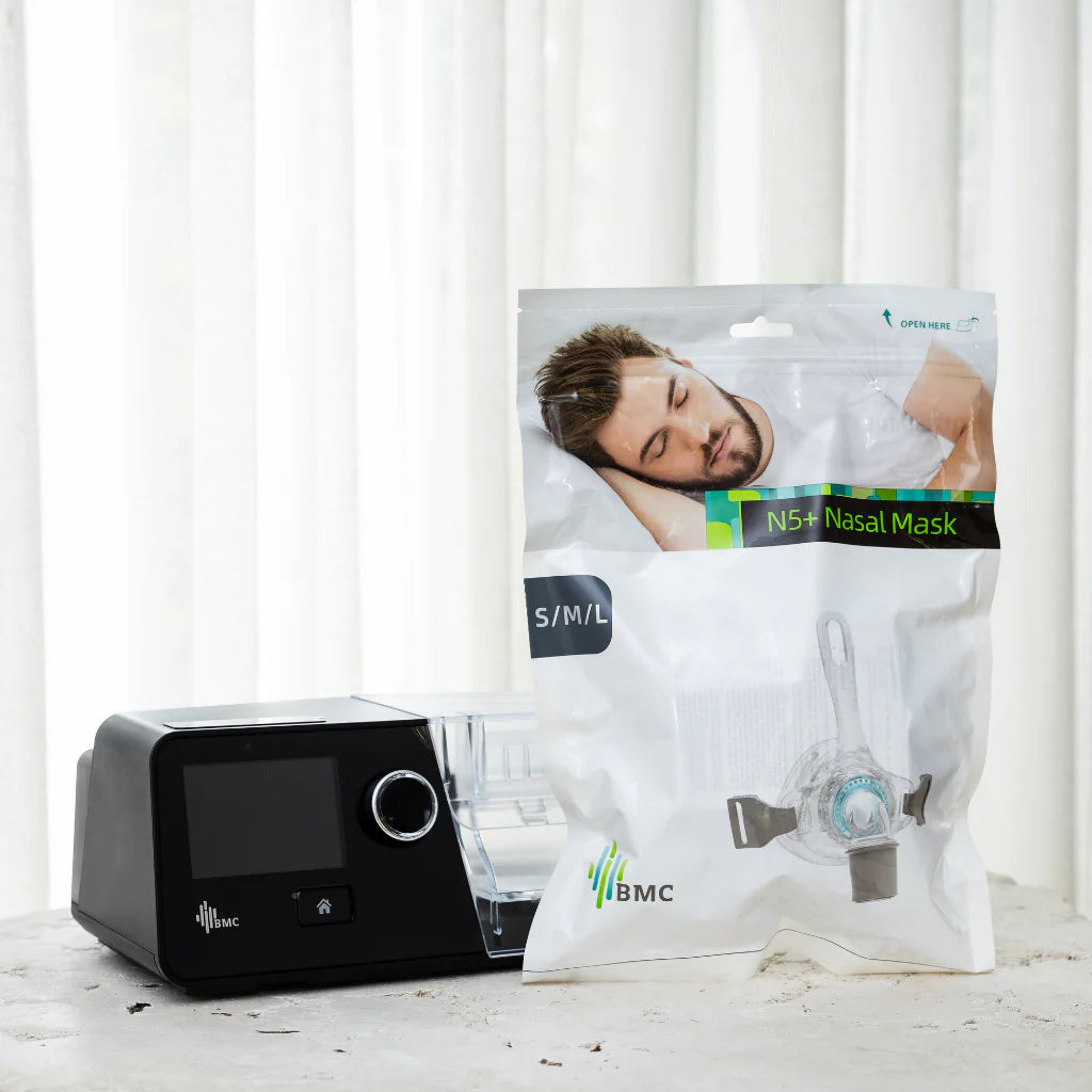 N5+ Nasal Mask SK (Inc Sml, Med & Lrg Cushions) 